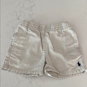 Ralph Lauren Kids Beige Shorts Size 12 Months